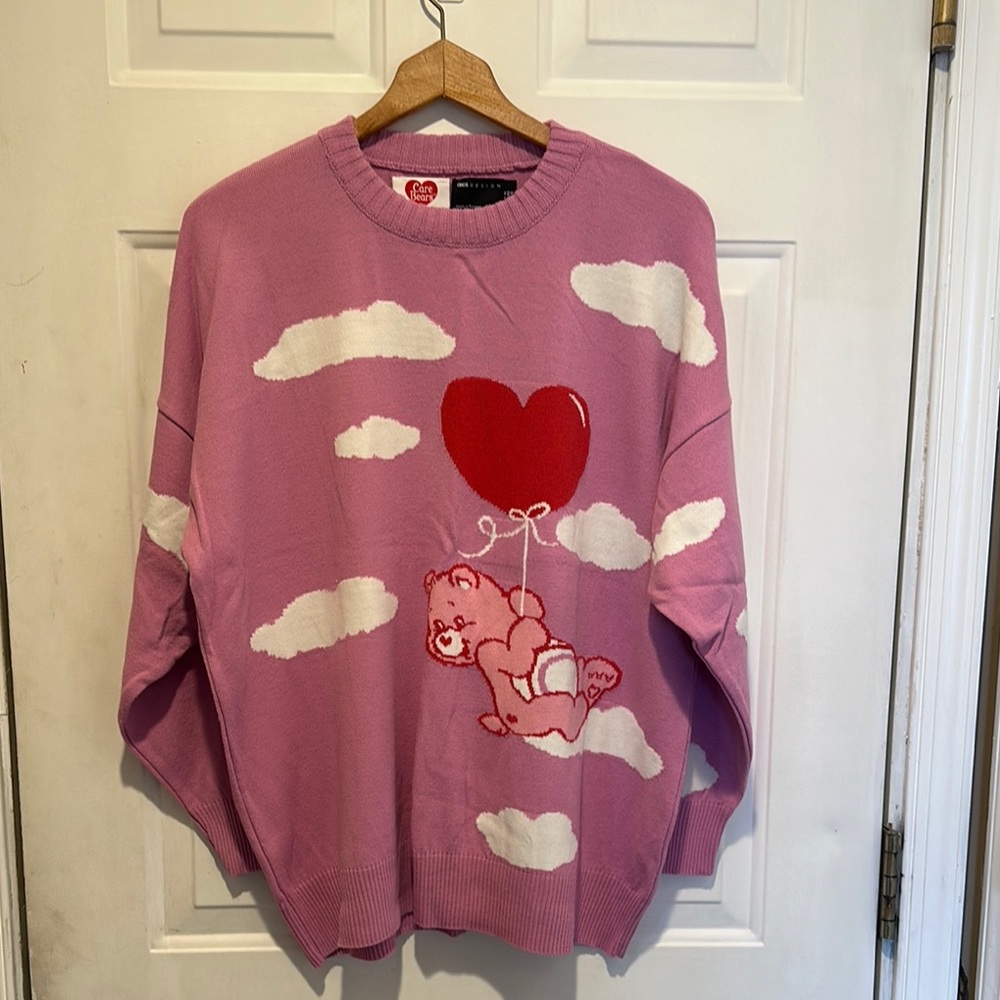 asos Care Bears Heart Sweater